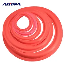 AIYIMA 2 шт. динамик резиновый уплотнитель 4/5/6,5/8/10 дюймов колонки запчастей края пены губки "сделай сам" для комплектующие для динамиков