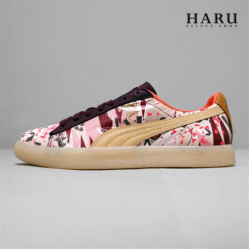 Puma zapatos PUMA X NATUREL CLYDE co operativo pareja zapatos tamaño 36  44|Bádminton| - AliExpress