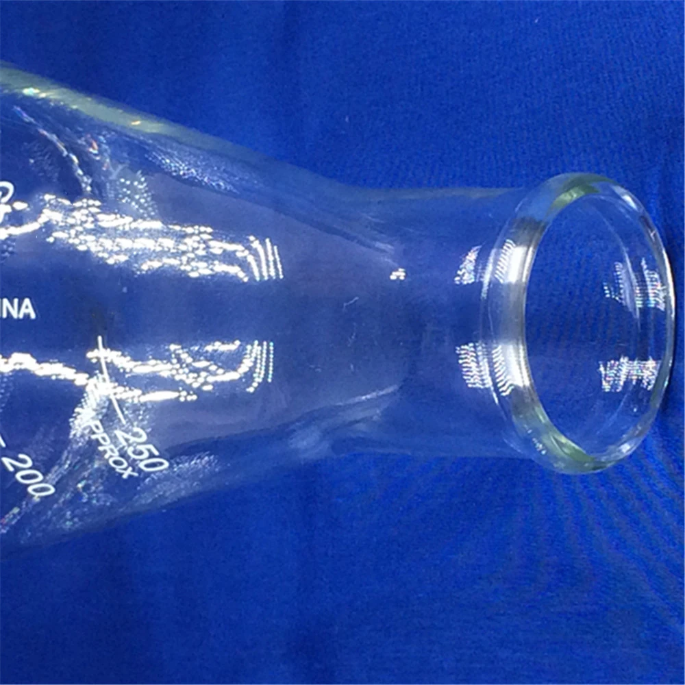 

300ml,Glass Erlenmeyer Flask,glass conical flask,wide neck ,Laboratory glassware