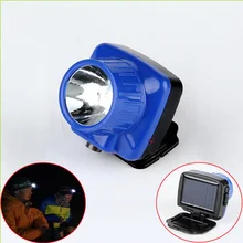 Высокая яркость светодиодный Солнечный перезаряжаемый фары рыбалка Кемпинг Туризм Наружное освещение фары с зарядным устройством