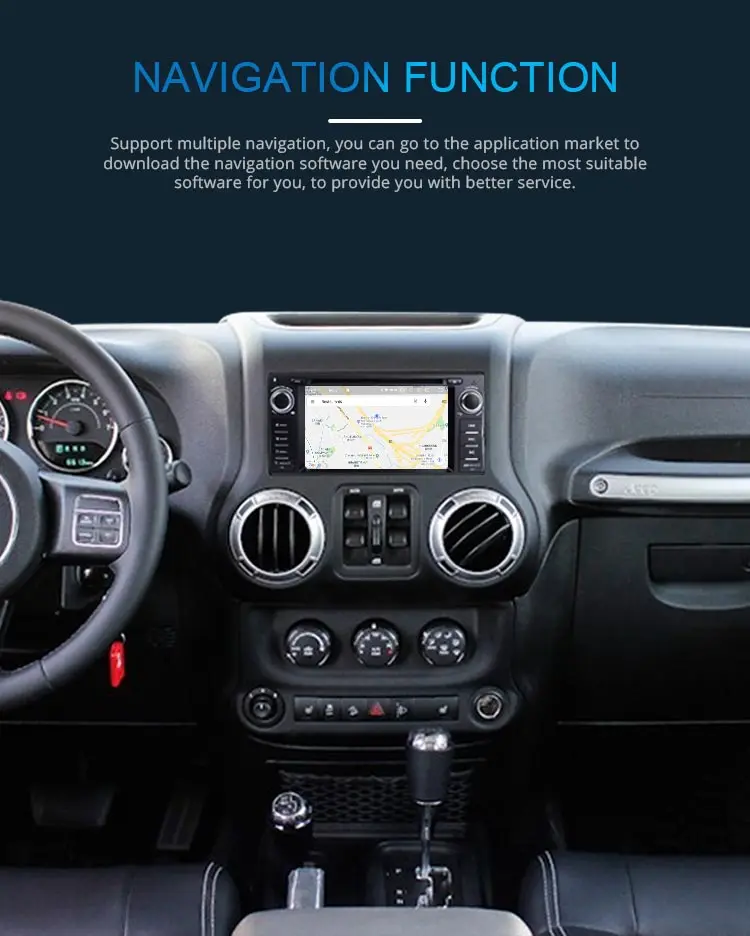 Top JDASTON Android 9.0 Car DVD Player For Jeep Cherokee 2009 2008 2010 Wrangle Dodge Chrysler Sebring Multimedia 2Din Radio Stereo 3