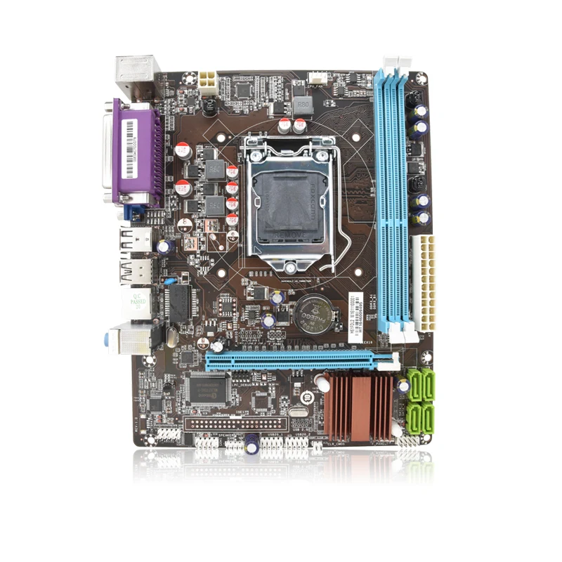 Intel H61 LGA 1155 desktop motherboard micro-ATX DDR3 mainboard for desktop 210*170mm 2 years warranty intel g31 micro atx lga 775 ddr2 computer motherboard blue silver