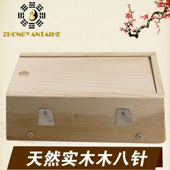 

Solid wood moxibustion case apparatus moxa massage Ai column dedicated 8-pin waist and abdomen dedicated