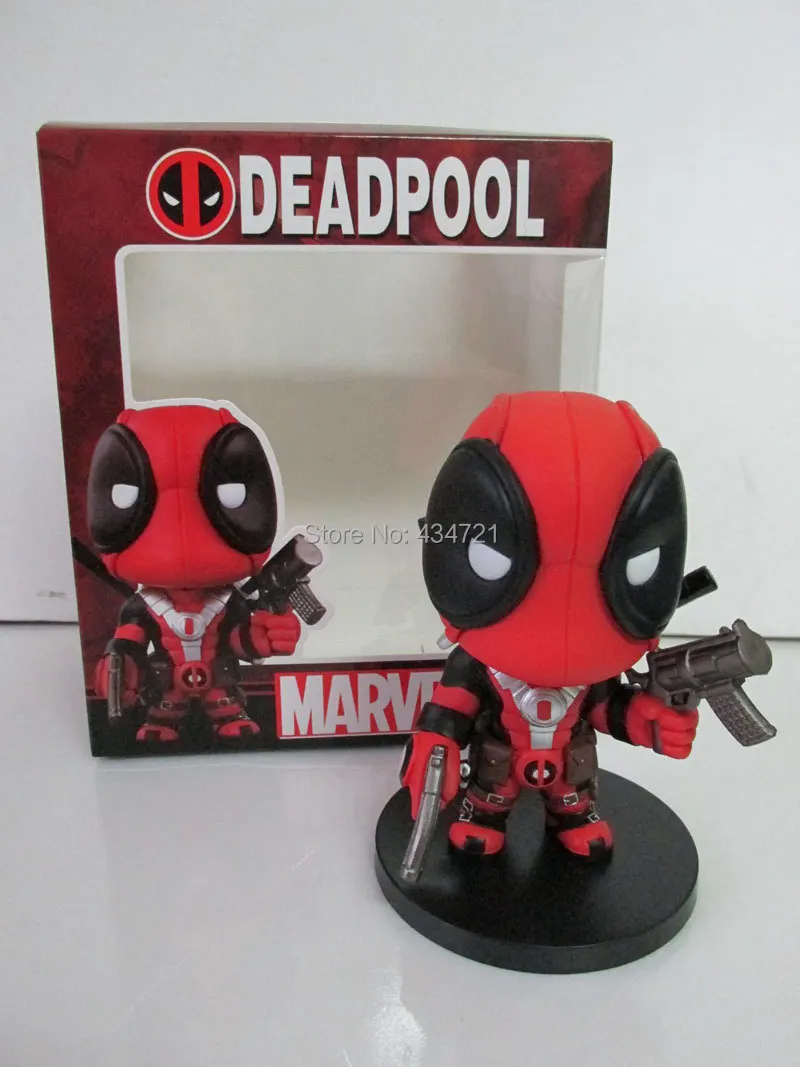 Penjualan Panas Marvel X Pria Superhero Deadpool Wade Wilson