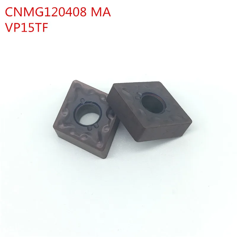

CNMG120408 MA VP15TF 50PCS carbide inserts External latter cutter turning tool cnc machine cutting tools tungsten carbide