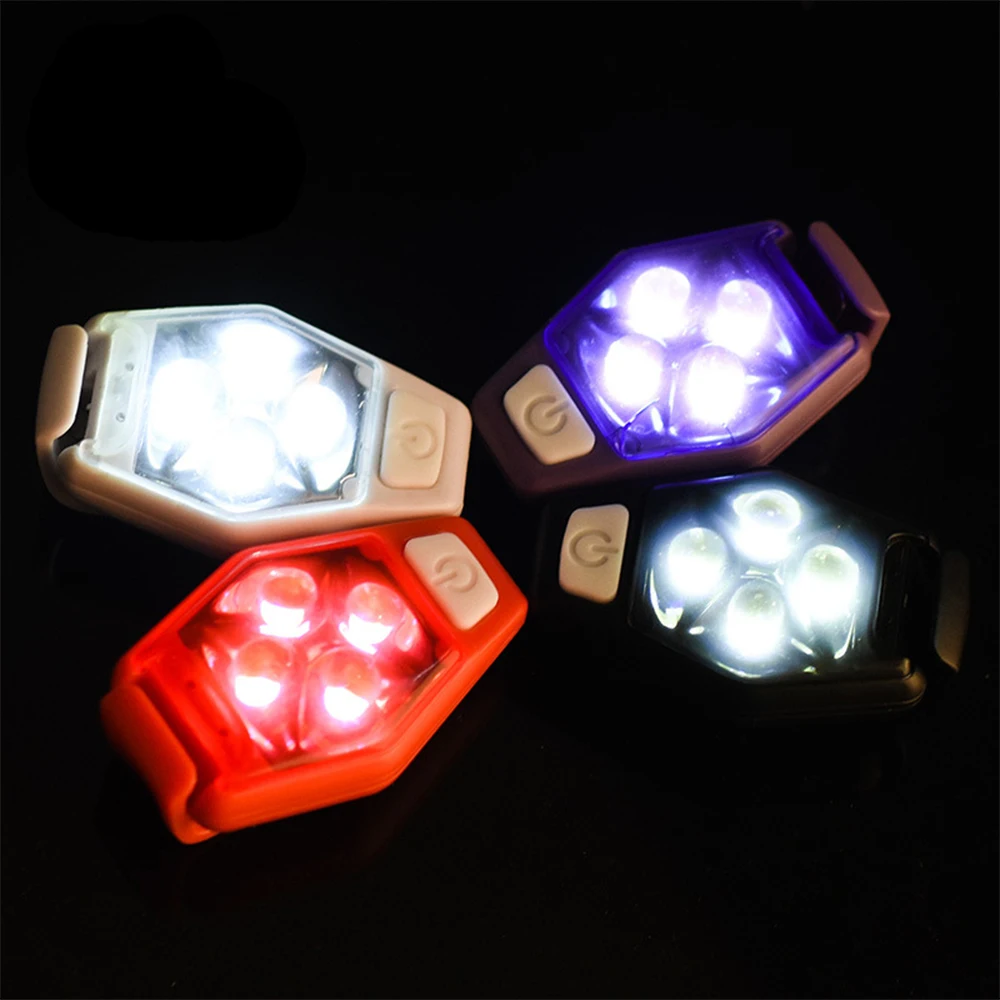 Clearance IPX4 Waterproof bicycle light Night cycing Jogger Running LED Safety Light With Clip Strobe Lamp Bicycle Warning Light 8