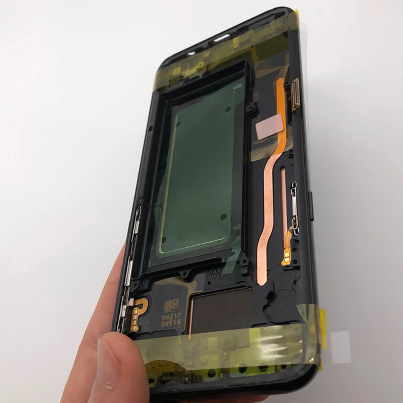 Новый Super Amoled ЖК дисплей с рамкой для samsung S8 плюс G955 G955F s8 G950 G950F Дисплей Сенсорный