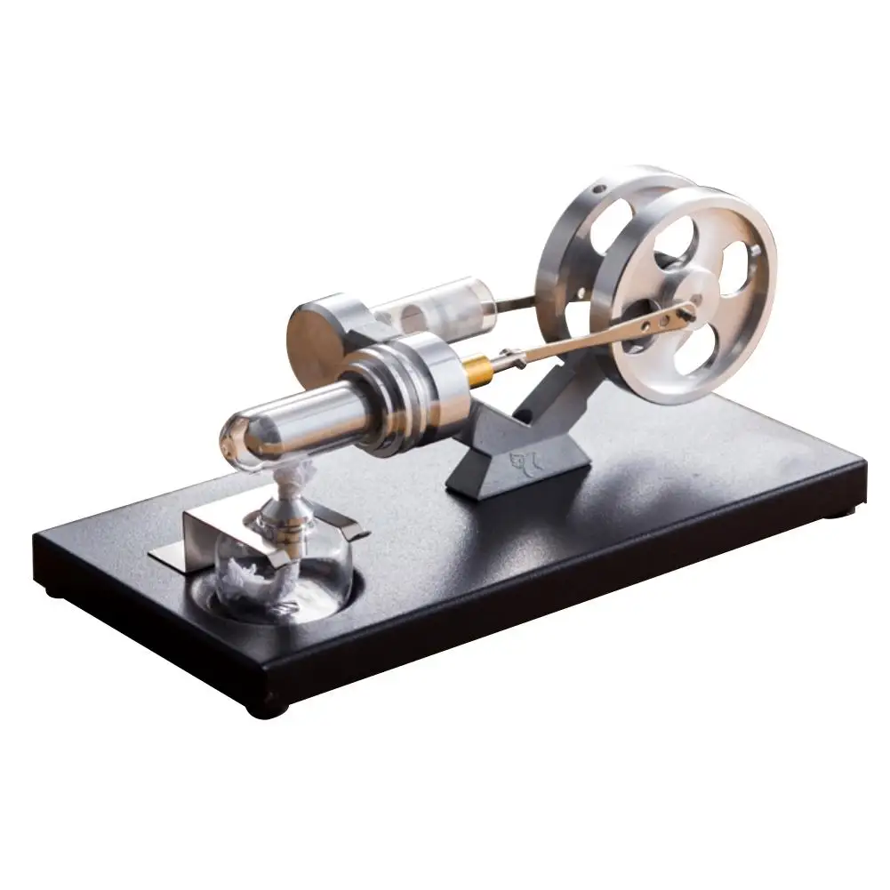 

New Hot Air Stirling Engine Model Generator Kids Physical Science Educational Toy