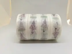 1,5 см милый зонтик клей клейкие ленты для Скрапбукинг DIY Craft Sticky деко маскировки японский Бумага васи клейкие ленты