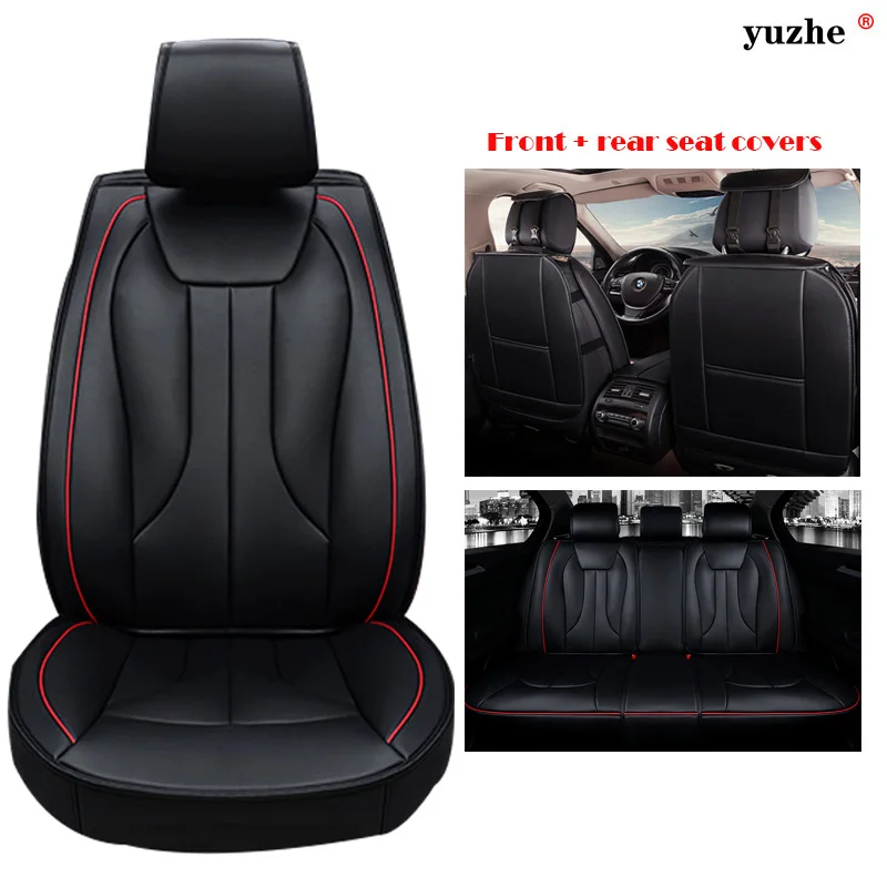 Yuzhe Universal Leather car seat cover For Chevrolet CRUZE SAIL AVEO EPICA CAPTIVA Cobalt Malibu lacetti accessories styling Yuzhe Universal Leather car seat cover For Chevrolet CRUZE SAIL AVEO EPICA CAPTIVA Cobalt Malibu lacetti accessories styling