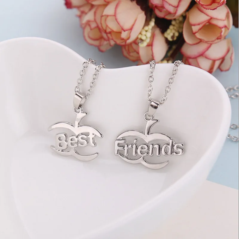 KANG TUO A Pair Popular New Jewelry Letter BEST Friends Alloy Pendant Necklace Of Friendship Chain Gifts | Украшения и аксессуары