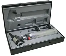 Free shipping Professional Diagnositc Otoscopio Medical Ear Otoscope with Halogen Light
