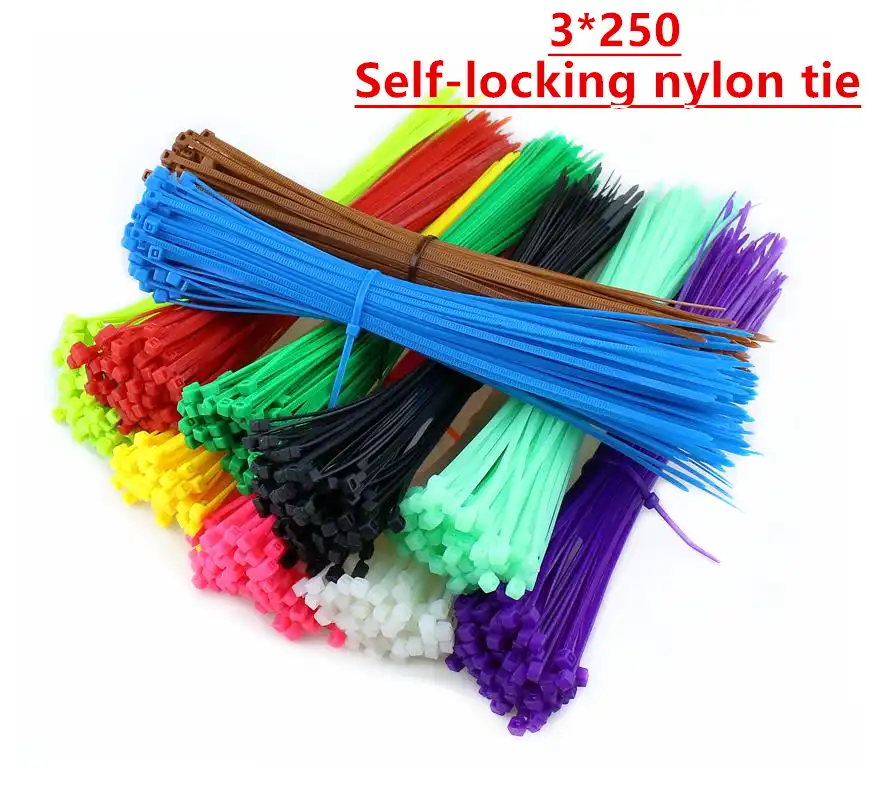 2.5mm 100-200mm Self-locking Cable Tie Network Cabling Tag Nylon Zip Marked Ties 2.5mm 100-200mm Self-locking Cable Tie Network Cabling Tag Nylon Zip Marked Ties