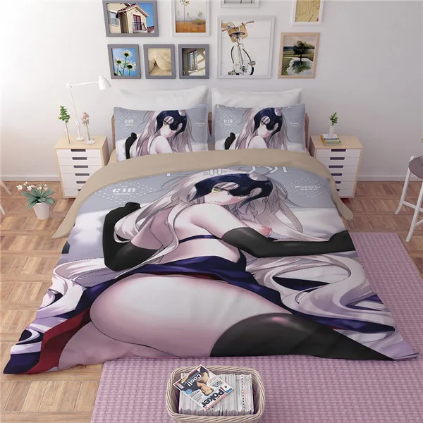 Аниме, мультипликационный персонаж Joan of Arc fate/stay night Saber 3D печатных постельных принадлежностей наволочки простыня пододеяльник, простыни - Цвет: style20