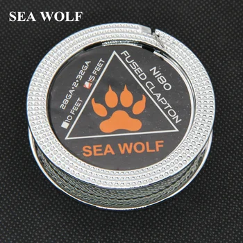 

SEA WOLF NEW Fused Clapton Heating Wire for Electronic Cigarette RDA RTA Atomizer 15Feet/Roll Nichrome Wire