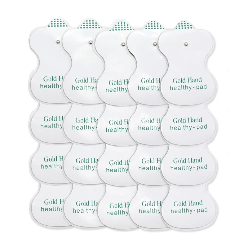 100pcs/lot Electrode Pads for Tens Acupuncture Digital Therapy Massager Pad for Slimming Electric Body Machine Adhesive Gel Pad