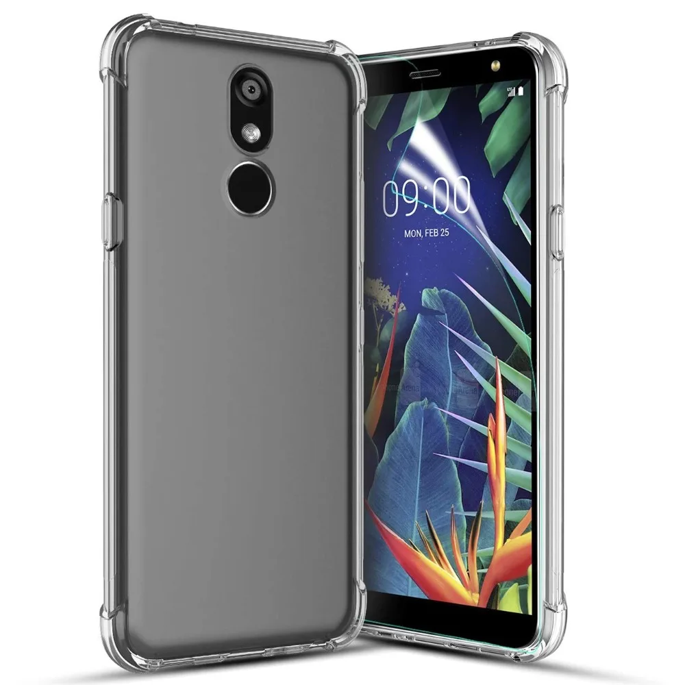 

For LG K40 Case LG K12 Plus/LG X4 2019/LMX420 Phone Case Hybrid Shockproof Ultra Slim Protective Clear Case For LG K40