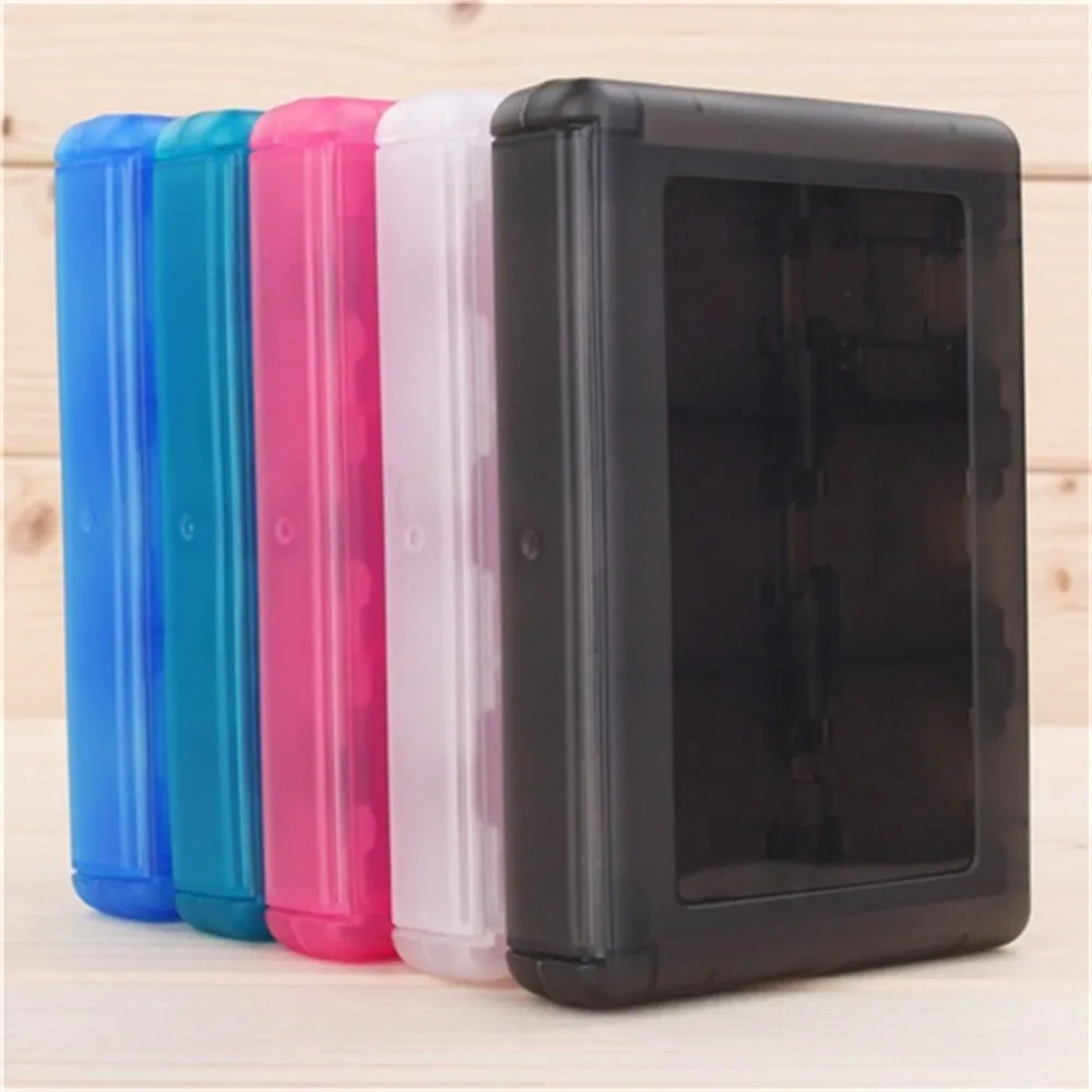 24 in 1 Game Memory Card Micro SD Case Holder for Nintend NDS NDSi LL 2DS 3DS XL New 3DS LL XL Cartridge Storage Box#25