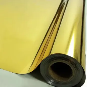 

Gold Silver one way Solar mirror Window Film sticker Privacy Adhesive Film Home Decorative Film For Tint Building Office Bedroom