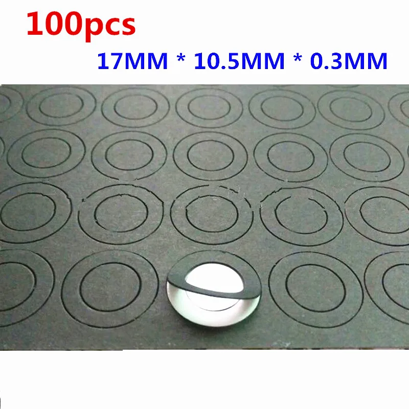 100Pcs/lot 18650/18500 Lithium Battery Insulation Gasket Barley Paper Flat Head High Temperature | Обустройство дома