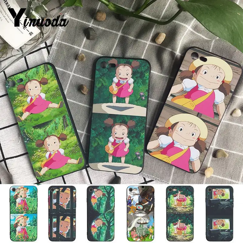 Yinuoda для iphone XSMAX чехол Hayao Miyazaki Аниме Тоторо изысканный телефона iPhone X 8 7 6 6S Plus 5 5S SE XR