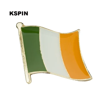 

Ireland flag lapel pin badge pin 300pcs a lot Brooch Icons KS-0012