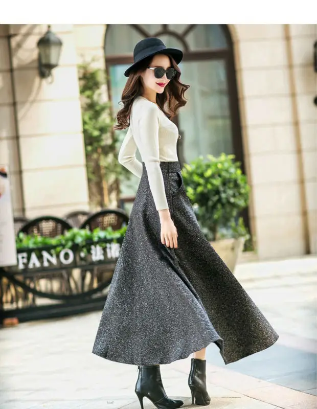 2 long skirt