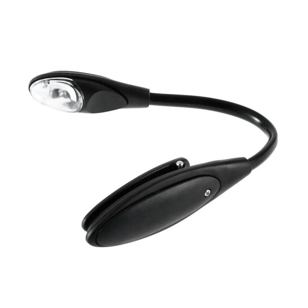 

Mini Modern Clip-On Book Light Laptop White LED Reading Light Lamp Portable Student Dormitory Light Self Protective Flashlight