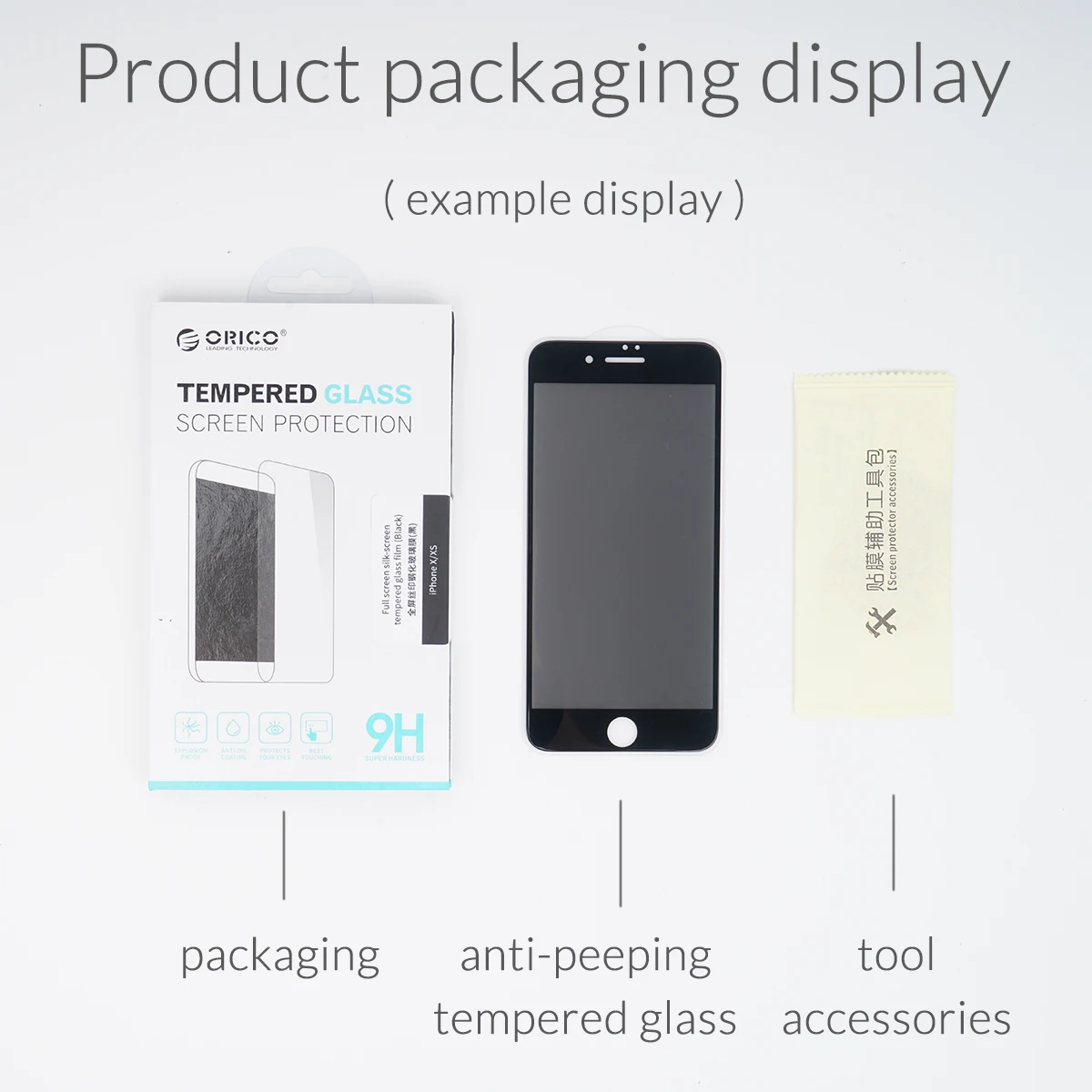 ORICO Защита экрана для iphone 7 Plus 8 закаленное стекло защитное стекло на iphone 7 Plus 6 S стекло