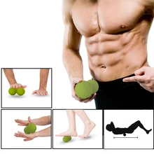 Горячий 1 шт. массажный шар силиконовый выпуклый роликовый задний подошвенный роликовый массажер для снятия усталости HV99