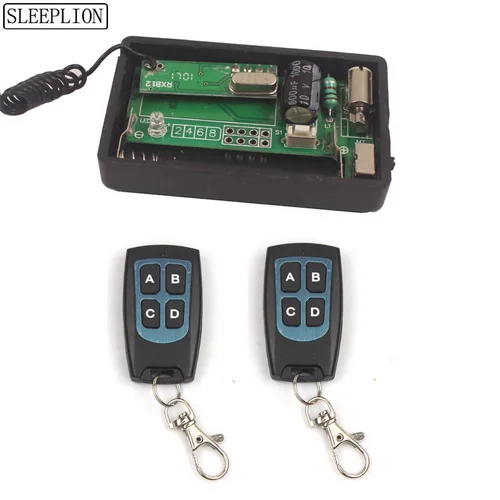 2X Control Sleeplion пульт дистанционного управления Вибратор вкл. Выкл. Беспроводная вибрационная сигнализация с пультом дистанционного управления 1-4 раза датчик напоминания приемник - Цвет: 2X Control