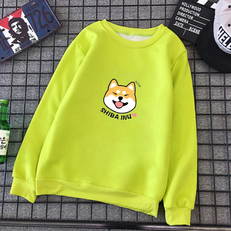 Женский хлопковый свитшот с принтом круглым вырезом 16 цветов|Толстовки и
