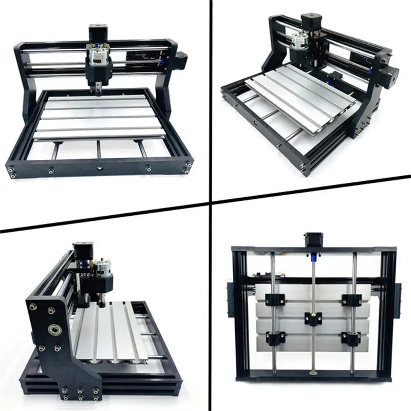 CNC 3018 с ER11 Diy мини лазерный гравировальный станок ЧПУ 3 оси пластик акриловый Pcb ПВХ