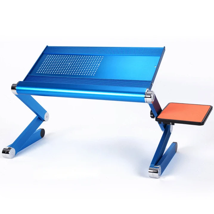 Portable Mini Magical Computer Desk With Mouse Board Creative Changeable Laptop Table For Sofa/Bed/Outdoor Travel Aluminum Alloy