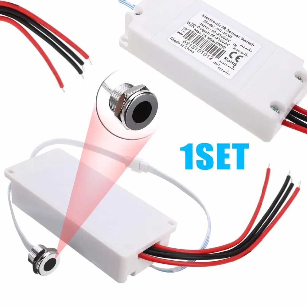 Ir Motion Sensor Switch Onoff Touchless Infrared Human Body Sensor