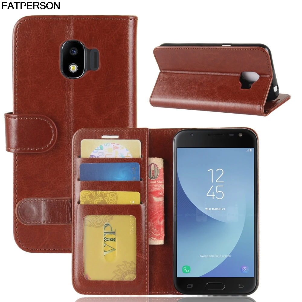 

Phone case Wallet For sumsung Galaxy J2 Pro 2018 Leather Luxury Phone case For galaxy Galaxy SM-J250N Bracket Smart cover capa