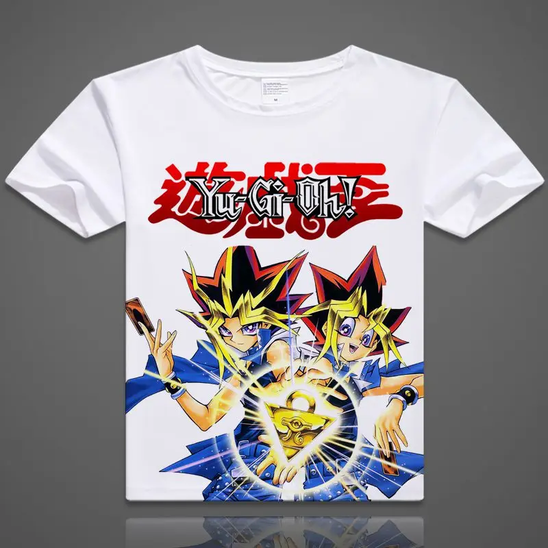 Duel Monsters Yugi Muto T shirts Anime Printed T Shirts Short Sleeve Tees Kaiba Seto Casual