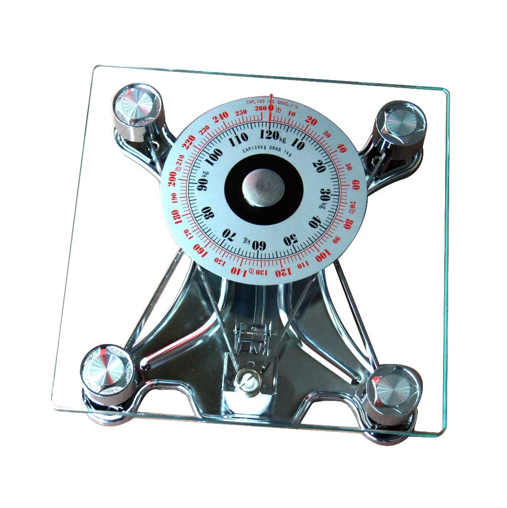 mechanical bathroom household scale body scale Toughed Glassscale