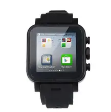 Smart Watch K8 Android 4.4 system mit 2 Mt pixel Webcam Wifi FM für Android smartphones Unterstützung Sim-karte smartwatch 5 Teile/los