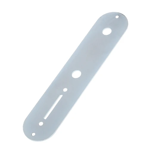 

White Guitar Parts Control Plate Chrome Plated For Telecaster Guitars Part