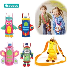Medoboo детская оболочка для бутылки детская чашка бутылка плюшевый чехол мультфильм животных чашки наборы бутылки держатель чехол для хранения мессенджер 10