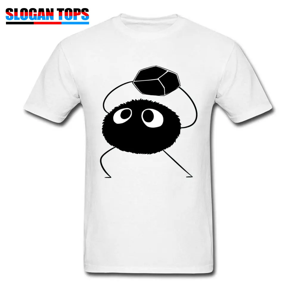 Мужские футболки Soot Sprite забавная футболка летняя унесенная призраками Топы И