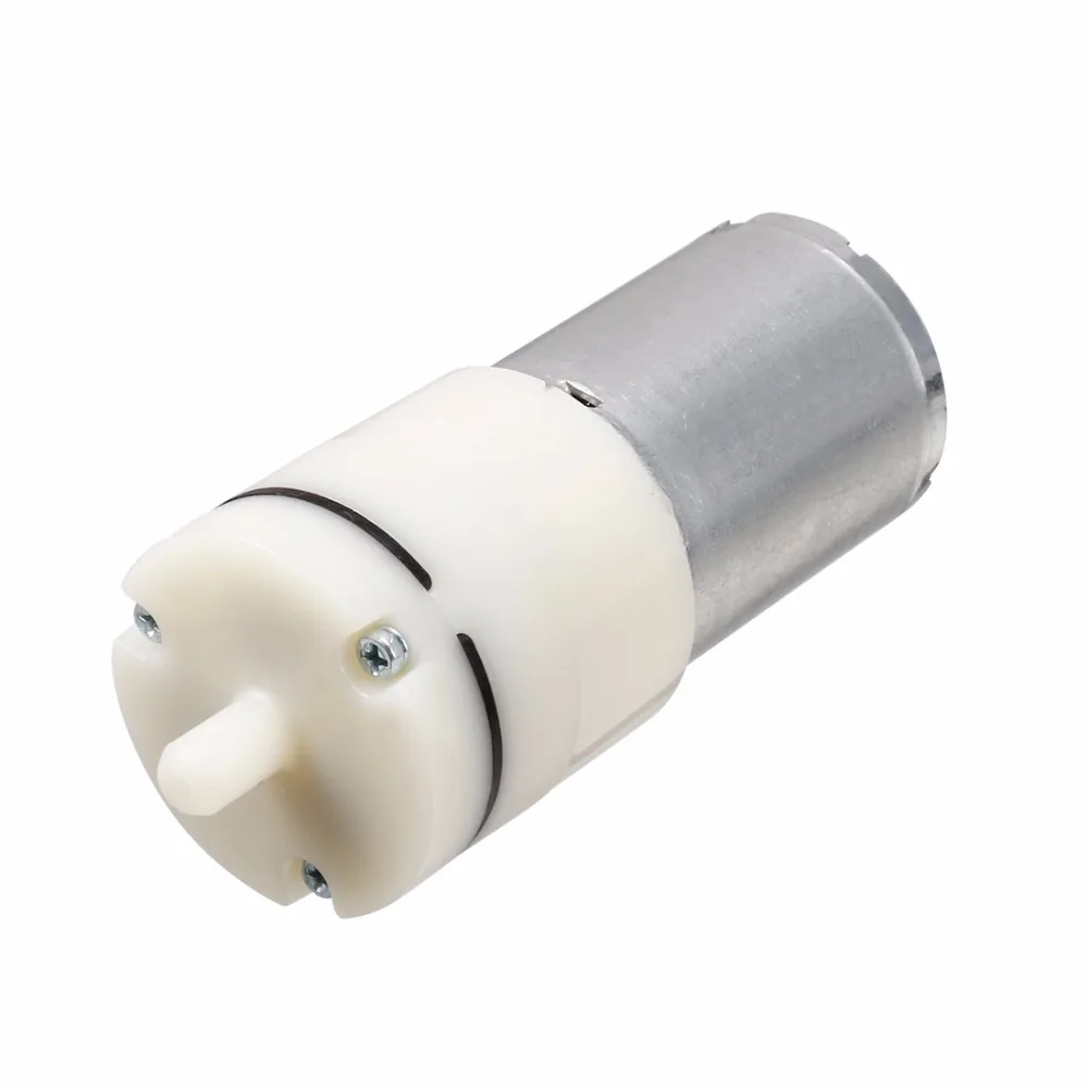DC 6V 2 Terminal Connectors 4mm Diameter Shaft Air Pump Motor for