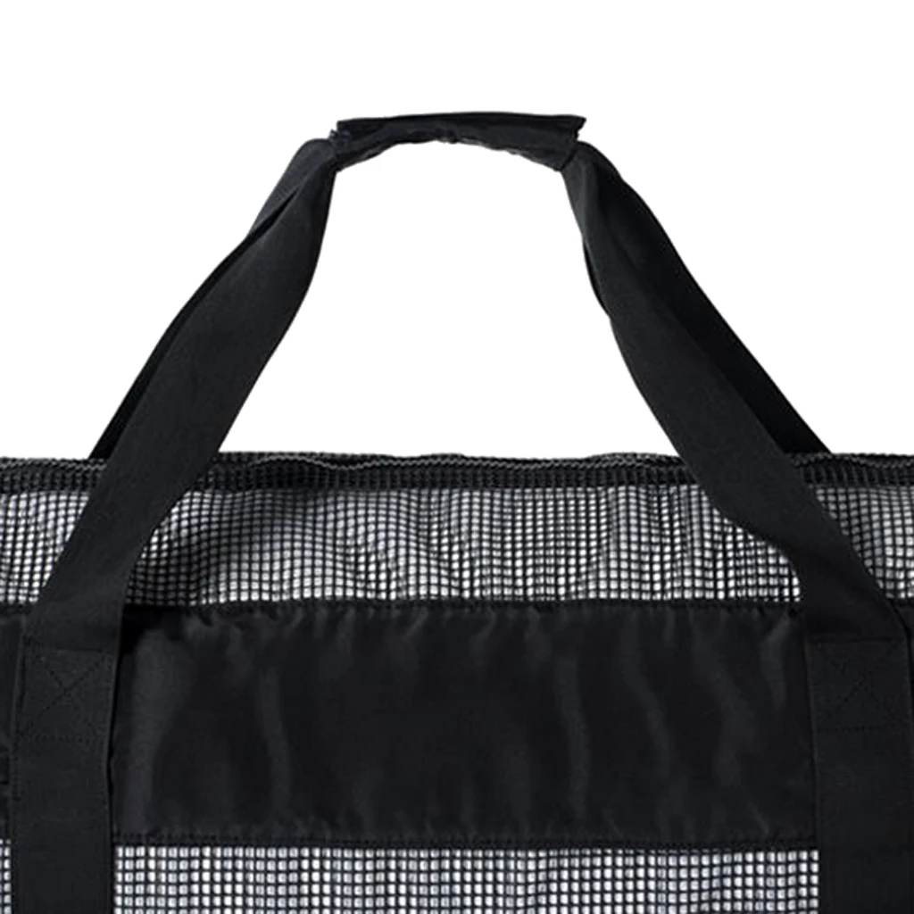 Heavy Duty Large Scuba Diving Snorkel Mesh Gear Bag Carry Holdall for Surfing Boating Camping Hiking Outdoor Tools Accessories
