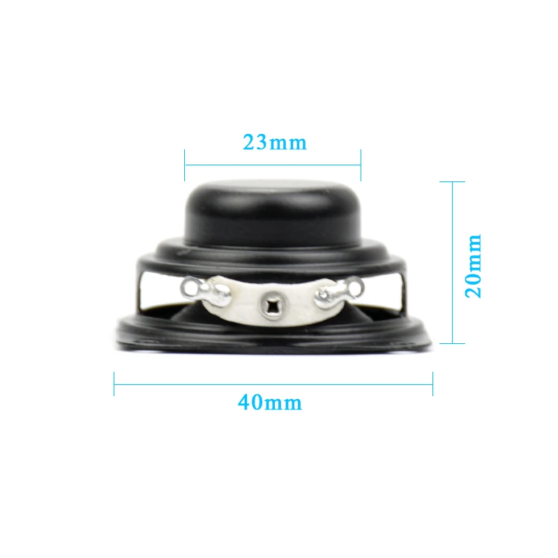 AIYIMA 2Pcs 1.5 Inch Mini Speaker Mini Bluetooth Speaker Audio Speaker Mini Sound Box Bass Speaker 40MM 4 Ohm 3W Neodymium Woofer Multimedia Bass Speakers Amplifier Home Audio Loudspeaker