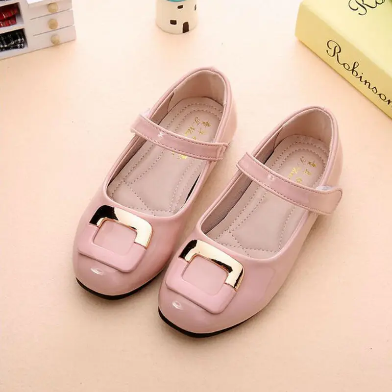 

The New Children Shoes Girls Princess Single Shoe Fashion Shoes Joker Casual Shoes Kids Shoes