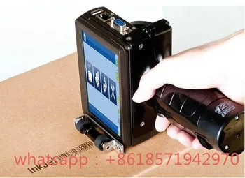 

New Arrival handheld inkjet printer for board carton stone pipe cable metal plastic code printing for sale