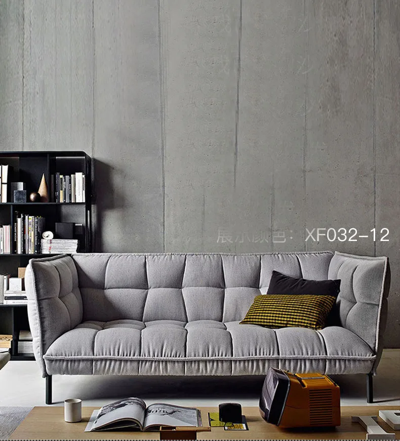 

Latex Nordic fabric combination down sofa living roomL-shaped size large size