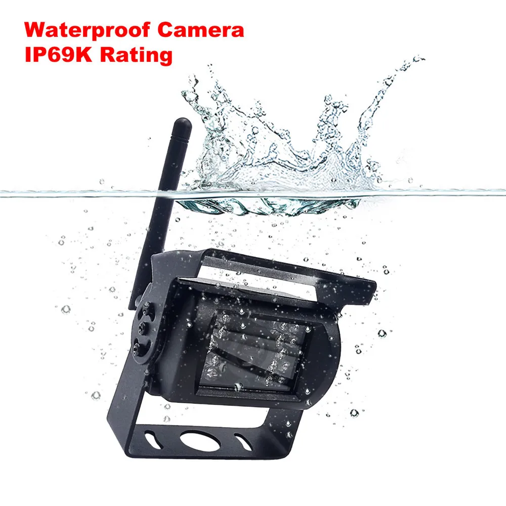 Accfly беспроводная камера заднего вида для грузовиков фургонов кемперов трейлеров