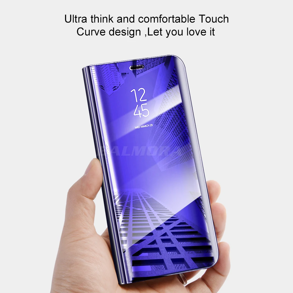 4-KISSCASE-Mirror-Flip-Case-For-iPhone-8-7-6-6s-Plus-X-10-Cases-Smart-Window